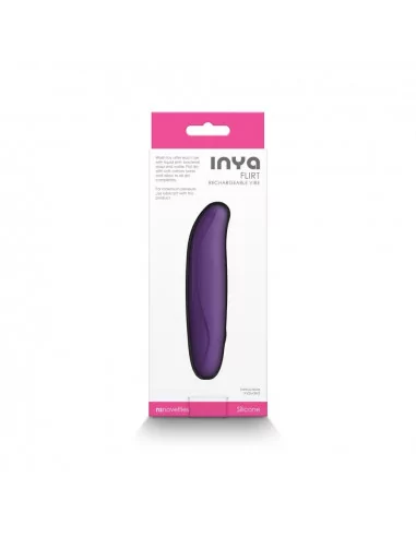 INYA- Flirt - Dark Purple Mini Vibrátor Mini vibrátorok és tojások NS Toys