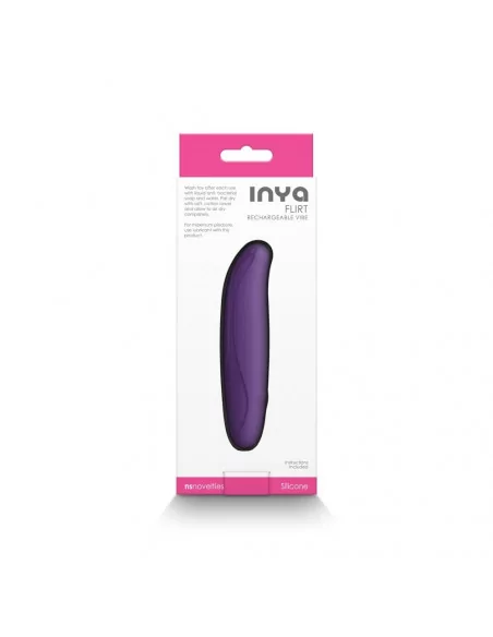 INYA- Flirt - Dark Purple Mini Vibrátor Mini vibrátorok és tojások NS Toys INYA- Flirt - Dark Purple Mini Vibrátor Mini vibrátorok és tojások NS Toys