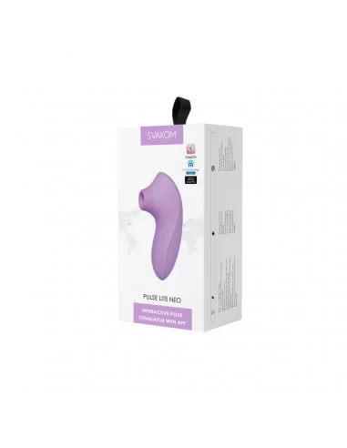 Pulse Lite Neo Purple Csiklóizgató Okos vibrátorok Svakom