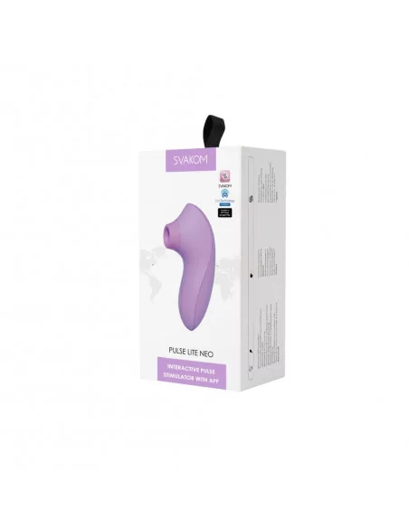 Pulse Lite Neo Purple Csiklóizgató Okos vibrátorok Svakom