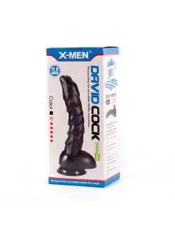 X-Men 11,9" David Cock Black Dildó Dongok - Dildók X-Men