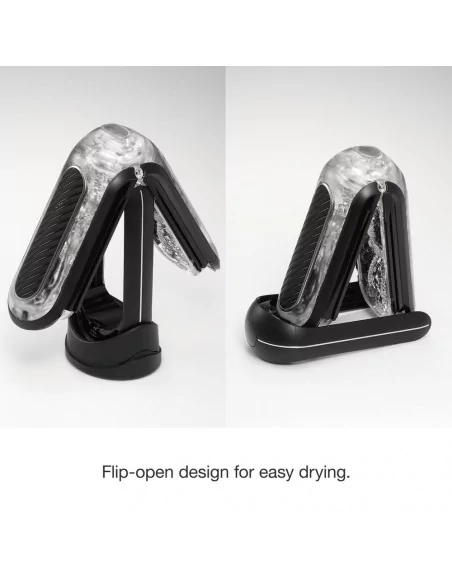 FLIP ZERO GRAVITY EV(Electronic Vibration) BLACK Maszturbátor Férfi maszturbátorok Tenga