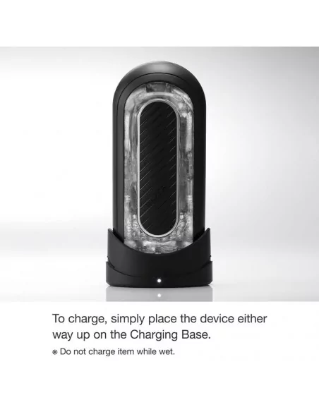 FLIP ZERO GRAVITY EV(Electronic Vibration) BLACK Maszturbátor Férfi maszturbátorok Tenga