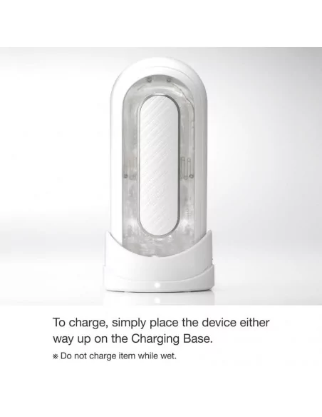 FLIP ZERO GRAVITY EV (Electronic Vibration) WHITE Maszturbátor Férfi maszturbátorok Tenga