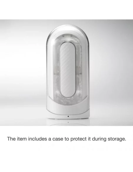 FLIP ZERO GRAVITY EV (Electronic Vibration) WHITE Maszturbátor Férfi maszturbátorok Tenga