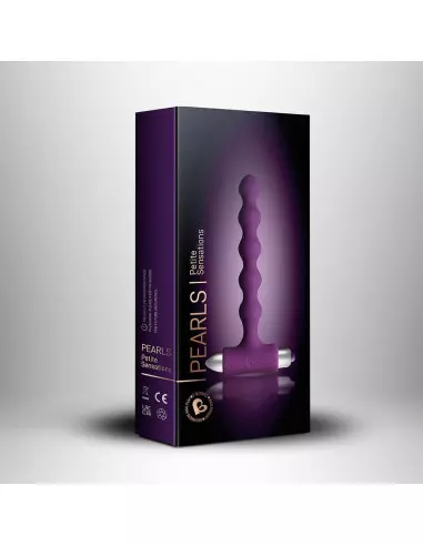 Pearls Purple Anál Golyósor Golyósorok Rocks-Off