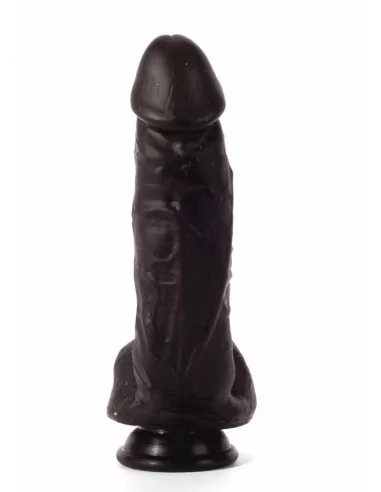 X-MEN 8.5" Colours Pleasure Black 3 Dildó Dongok - Dildók Outlet