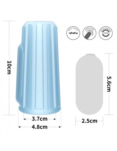 Vibrating Ridge Knights Mandzsetta Péniszgyűrűk - Mandzsetták Lovetoy