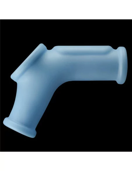 Vibrating Silk Knights Ring Blue Mandzsetta Péniszgyűrűk - Mandzsetták Lovetoy