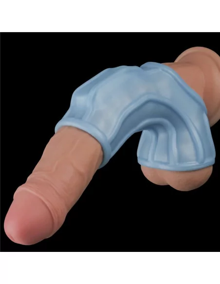 Vibrating Ridge Knights Ring Mandzsetta Péniszgyűrűk - Mandzsetták Lovetoy