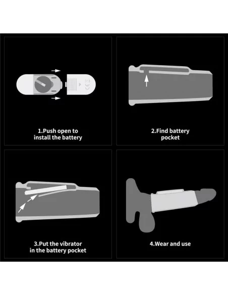 Vibrating Wave Knights Mandzsetta Péniszgyűrűk - Mandzsetták Lovetoy