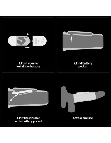 Vibrating Drip Knights Mandzsetta Péniszgyűrűk - Mandzsetták Lovetoy