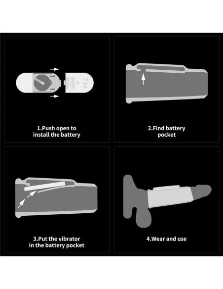 Vibrating Drip Knights Mandzsetta Péniszgyűrűk - Mandzsetták Lovetoy