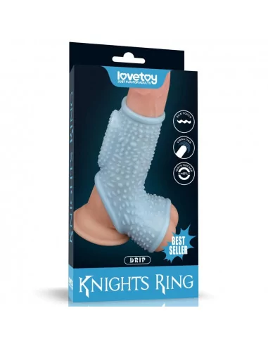 Vibrating Drip Knights Ring Mandzsetta Péniszgyűrűk - Mandzsetták Lovetoy
