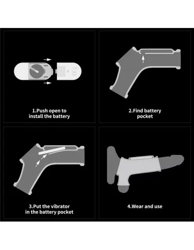 Vibrating Drip Knights Ring Mandzsetta Péniszgyűrűk - Mandzsetták Lovetoy