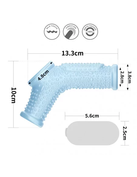 Vibrating Drip Knights Ring Mandzsetta Péniszgyűrűk - Mandzsetták Lovetoy