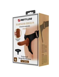 Pretty Love Michael Harness Briefs Felcsatolható Dildó Felcsatolható eszközök Pretty Love