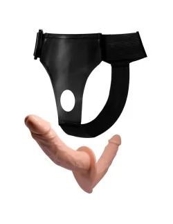 Wearable Harness Strap on Double Ended felcsatolható Dildó Felcsatolható eszközök Debra 2