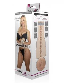 Fleshlight Girls Savannah Bond From Australia with love Maszturbátor Férfi maszturbátorok Fleshlight