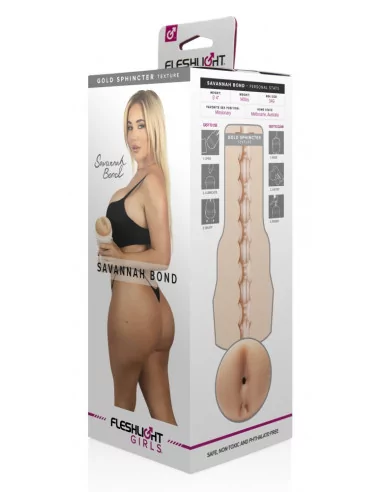 Fleshlight Girls Savannah Bond From Australia with love Maszturbátor Férfi maszturbátorok Fleshlight