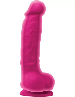 Colours Dual Density 5 inch Pink Dildó Dongok - Dildók NS Toys 2