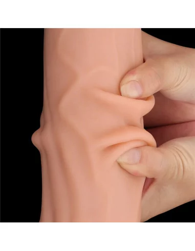 12'' King Sized Sliding Skin Dual Layer Dildó Dongok - Dildók Lovetoy