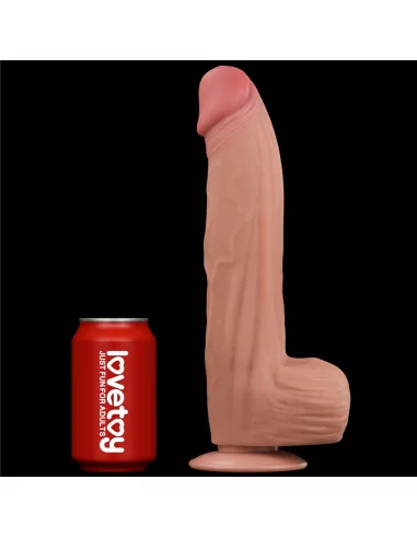 12'' King Sized Sliding Skin Dual Layer Dildó Dongok - Dildók Lovetoy