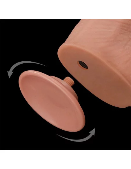 13.5'' King Sized Sliding Skin Dual Layer Dildó Dongok - Dildók Lovetoy