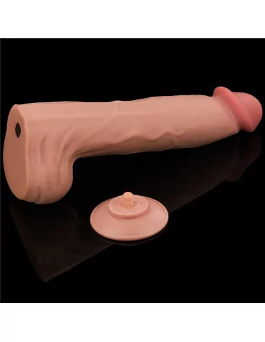 14'' King Sized Sliding Skin Dual Layer Dildó Dongok - Dildók Lovetoy