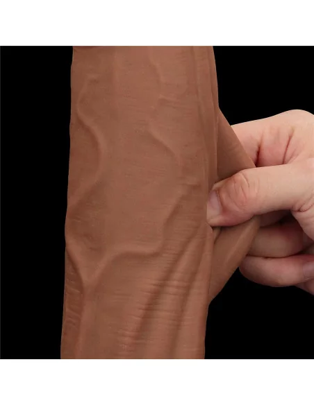 12'' King Sized Sliding Skin Dual Layer Brown Dildó Dongok - Dildók Lovetoy 12'' King Sized Sliding Skin Dual Layer Brown Dildó Dongok - Dildók Lovetoy