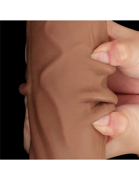12'' King Sized Sliding Skin Dual Layer Brown Dildó Dongok - Dildók Lovetoy 12'' King Sized Sliding Skin Dual Layer Brown Dildó Dongok - Dildók Lovetoy
