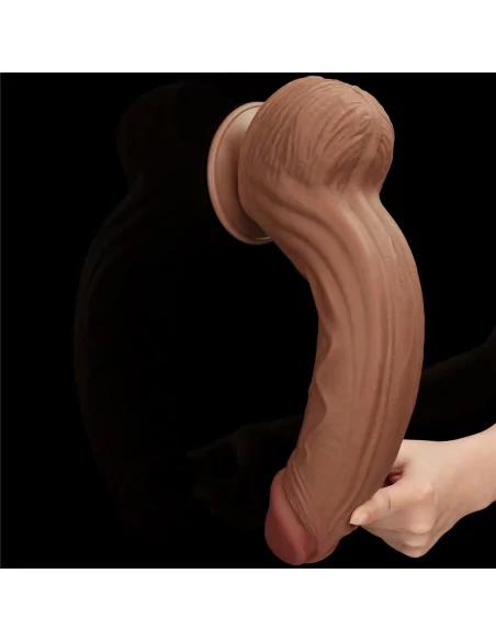 12'' King Sized Sliding Skin Dual Layer Brown Dildó Dongok - Dildók Lovetoy 12'' King Sized Sliding Skin Dual Layer Brown Dildó Dongok - Dildók Lovetoy