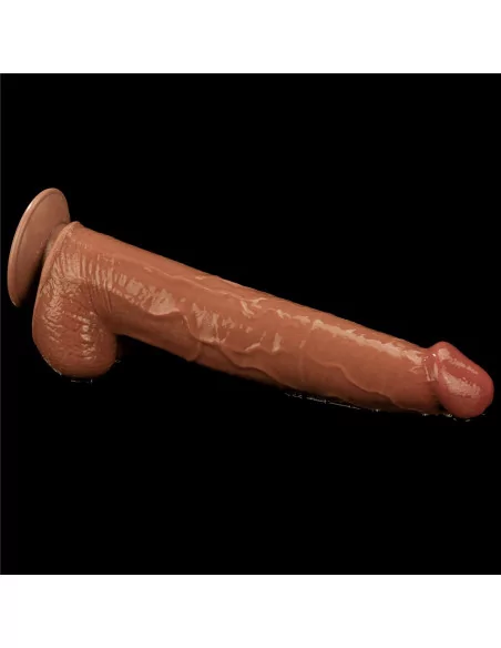 13.5'' King Sized Sliding Skin Dual Layer Brown Dildó Dongok - Dildók Lovetoy 13.5'' King Sized Sliding Skin Dual Layer Brown Dildó Dongok - Dildók Lovetoy