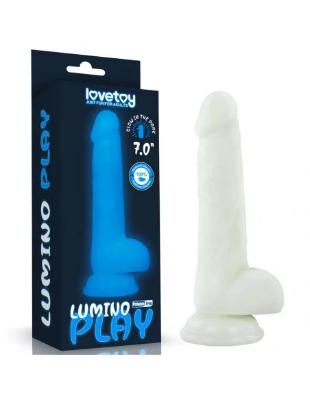 7.0'' Lumino Play Silicone Dildó Dongok - Dildók Lovetoy