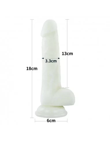 7.0'' Lumino Play Silicone Dildó Dongok - Dildók Lovetoy