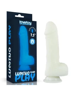 7.5'' Lumino Play Silicone Dildó Dongok - Dildók Lovetoy
