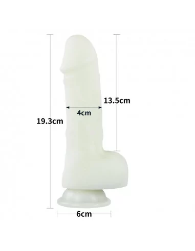 7.5'' Lumino Play Silicone Dildó Dongok - Dildók Lovetoy