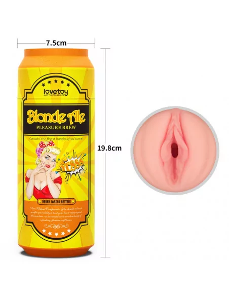 Pleasure Brew - Blond Ale Maszturbátor Férfi maszturbátorok Lovetoy