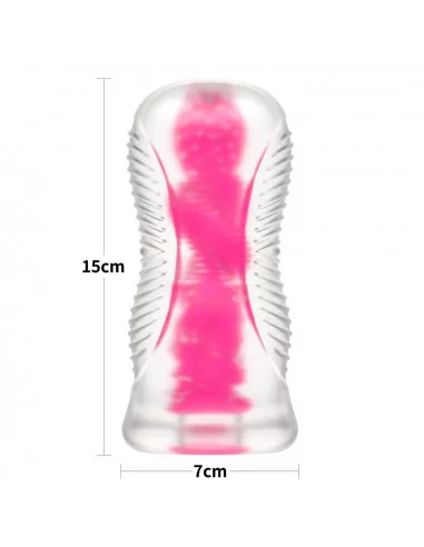 6.0'' Lumino Play - Pink Glow Maszturbátor Férfi maszturbátorok Lovetoy