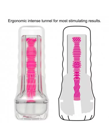 8.5'' Lumino Play - Pink Glow Maszturbátor Férfi maszturbátorok Lovetoy