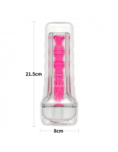 8.5'' Lumino Play - Pink Glow Maszturbátor Férfi maszturbátorok Lovetoy