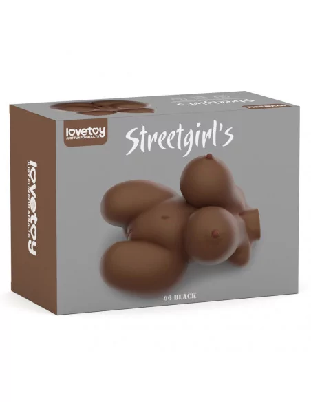 Streetgirl's 6 Black Maszturbátor Férfi maszturbátorok Lovetoy