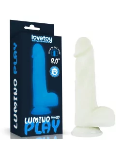 8.0'' Lumino Play Silicone Dildó Dongok - Dildók Lovetoy