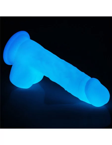 8.0'' Lumino Play Silicone Dildó Dongok - Dildók Lovetoy