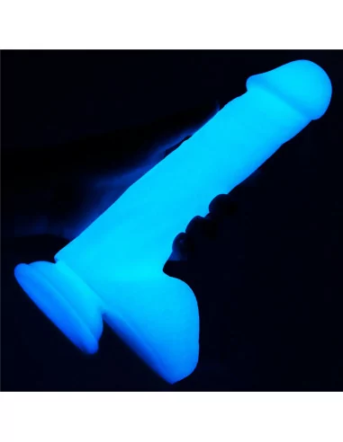 8.0'' Lumino Play Silicone Dildó Dongok - Dildók Lovetoy