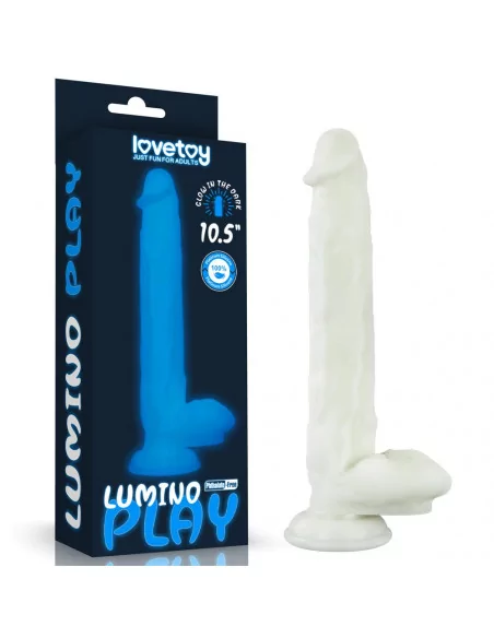 10.5'' Lumino Play Silicone Dildó Dongok - Dildók Lovetoy