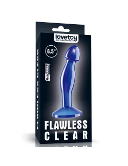 Flawless Clear 6.5'' Blue Prosztata Masszírozó Prosztata masszírozók Lovetoy