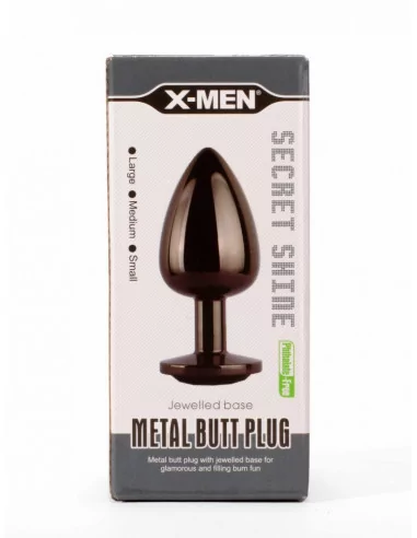 X-MEN Secret Shine Metal Gun Colour M Fenékdugó Fenékdugók X-Men