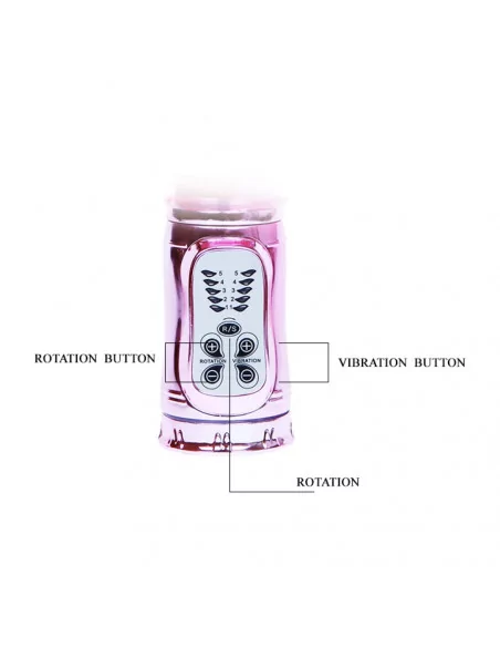 Throbbing Butterfly Vibrátor Pink Nonfiguratív vibrátorok Debra