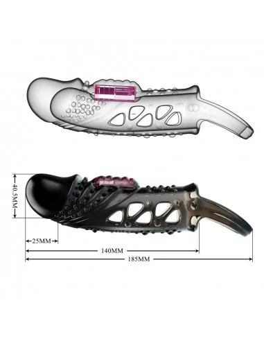 Pretty Love Cecilia Black Péniszköpeny Péniszköpenyek - Hosszabítók Pretty Love